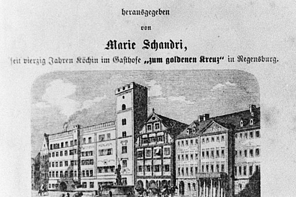 Marie Schandri: 870 Original-Kochrecepte auf Grund vierzigjähriger Erfahrung (c) Stadt Regensburg, Effenhauser