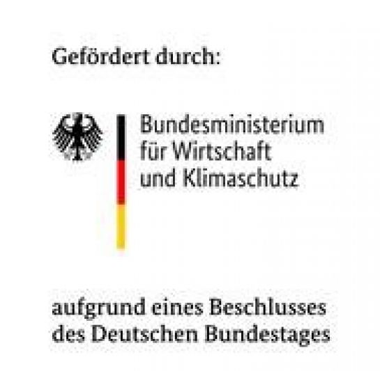 Förderlogo des Bundesministeriums für Wirtschaft und Klimaschutz 