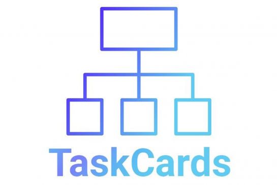 Logo der Firma TaskCards.