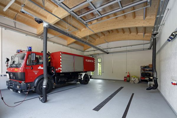 Feuerwehrgerätehaus Winzer - Innenansicht Süd