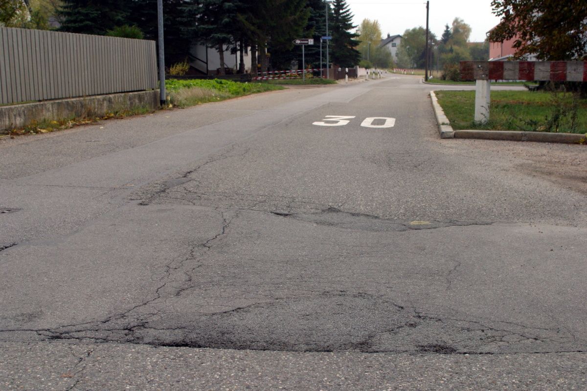 Fotografie - Straßenschäden