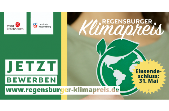 Grafik: Logo Regensburger Klimapreis 2025