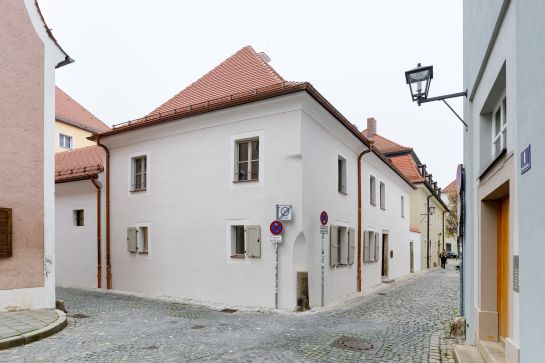 Das Schreiberhaus vor der offiziellen Eröffnung.