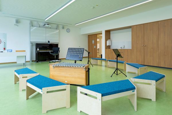 Fotografie - Grundschule Königswiesen, Musikzimmer