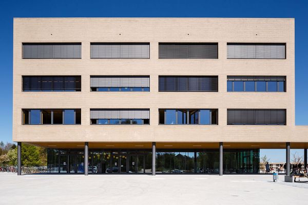 Neubau Berufliche Oberschule Regensburg - Haupteingang