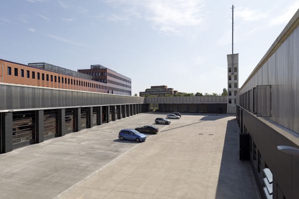 Fotografie - Hauptfeuerwache - Innenhof