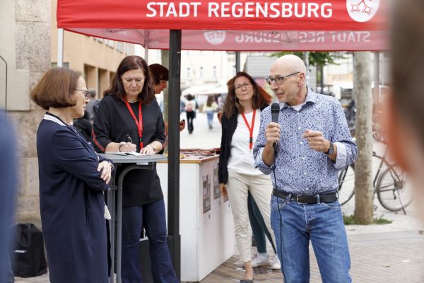 Stadt im Gespräch - Dialog mit Oberbürgermeisterin Gertrud Maltz-Schwarzfischer