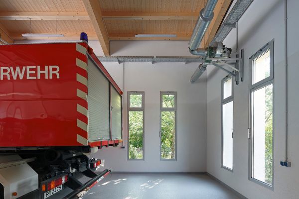 Feuerwehrgerätehaus Winzer - Innenansicht Ost