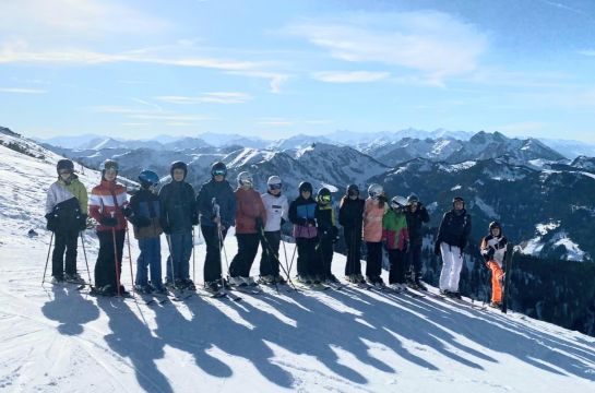 Skifahren ist herrlich