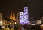 RE.LIGHT Festival Bismarckplatz 2024 © Stadt Regensburg, Stefan Effenhauser